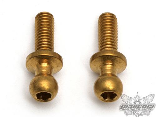 Team Associated Ti Nitride Ballstuds M3x8 - Long