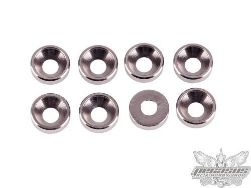 Tourex Aluminium countersink washer 4mm 8PCS/bag
