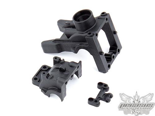 Team Associated B64 Gearbox, front and rear