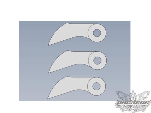 Intech 7075 T6 Aluminium Clutch Shoes Set