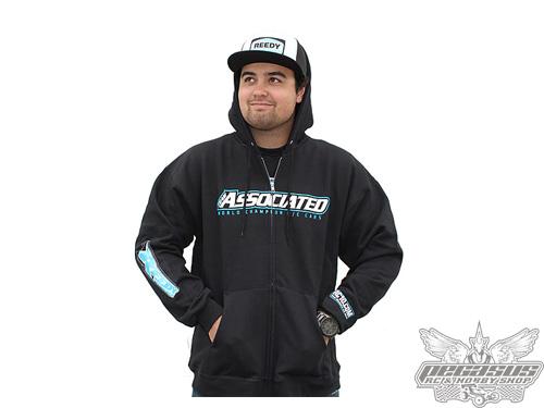 Team Associated/Reedy 2013 Zip Hoodie, black, medium
