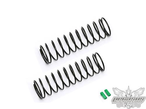 Team Associated FT 12mm Rear Springs, green, 2.00 lb
