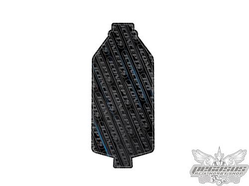 JConcepts B44.2 precut chassis protective sheet black (2pc)