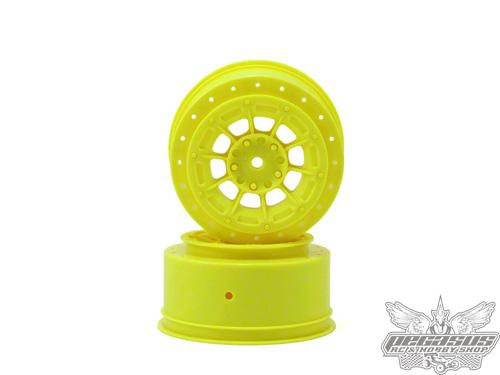 JConcepts Hazard - Losi SCT-E wheel - yellow