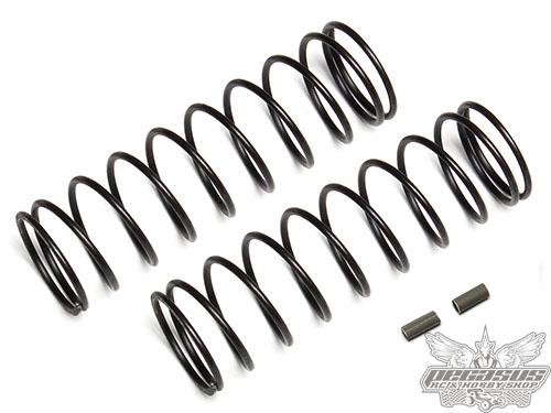 Team Associated RC8B3 Rear Springs, gray, 4.1 lb/in