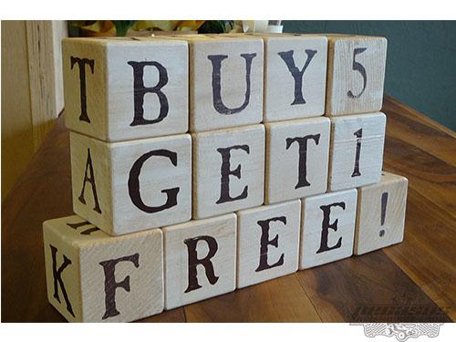 PAKET BUY 5 GET 1 FREE