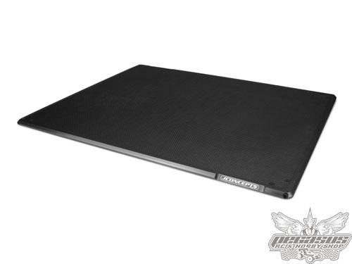 JConcepts - Aluminum Carbon setting board - black trim