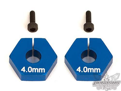Team Associated FT Wheel Hexes, 4 mm TC7, TC7.1