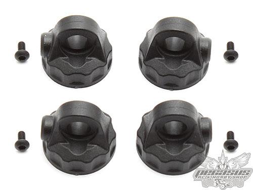Team Associated 12 mm V2 Composite Shock Caps