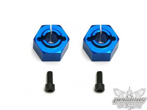 Team Associated 12mm Aluminum Clamping Wheel Hex, SC10 Rear