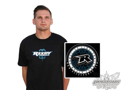 Reedy Medallion T-shirt, black, medium