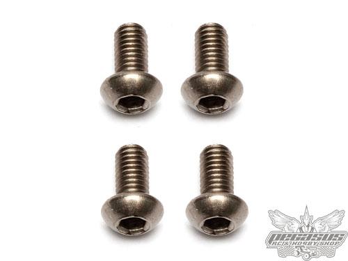 Team Associated FT Ti Screws, M3x6 mm BHCS