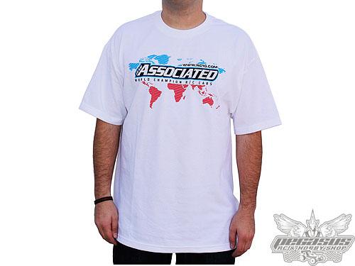Team Associated AE International T-Shirt White, Medium
