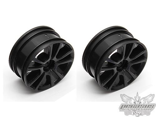 Team Associated 10-Spoke Wheel, Black (2)