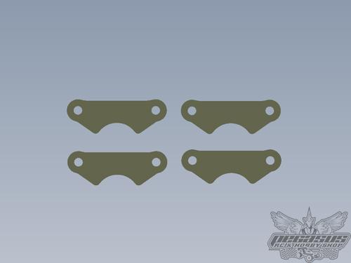 Intech Fiber Glass Brake Plate x4