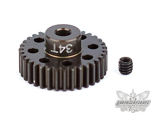 Team Associated FT Aluminum Pinion Gear, 34T 48P