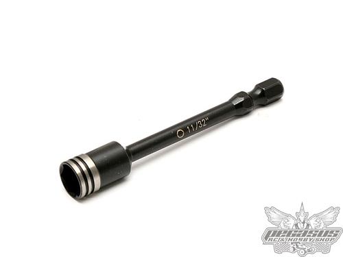 Team Associated 1/4 inch Nut Driver Bit, 11/32 inch