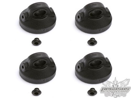 Team Associated Bleeder Shock Caps 1/10 (4)