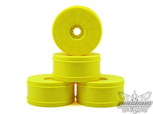 JConcepts Bullet 1/8th buggy wheel 83mm 4pc (yellow)