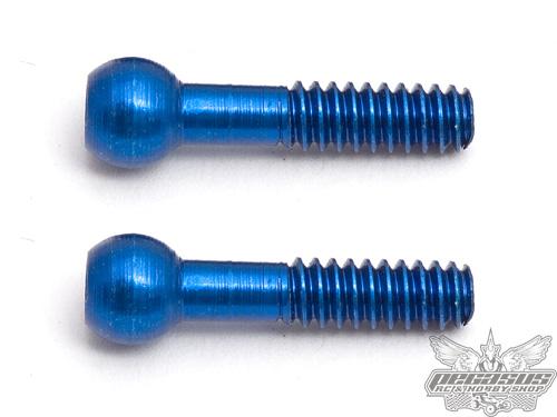 Team Associated FT Blue Roll Bar Ballstud (2)