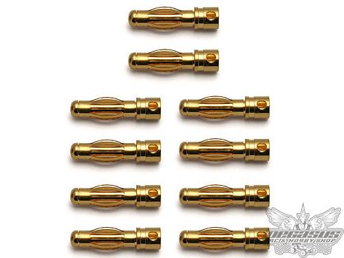 Reedy 4.0mm Connectors (10 Male)