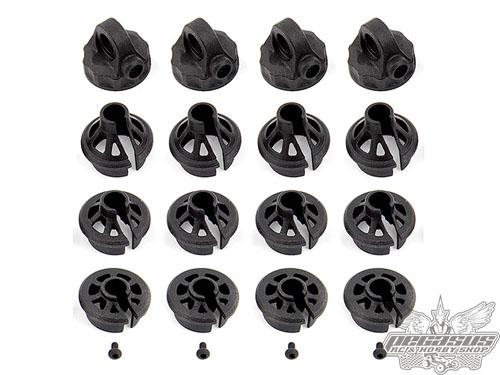 Team Associated B6.1 Shock Caps and Spring Cups