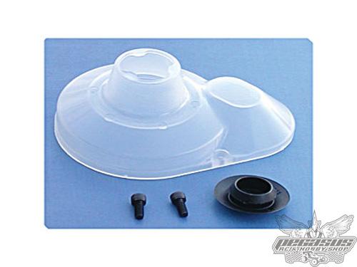 Team Associated Molded Gear Cover, Clear