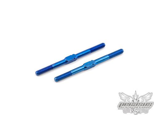 Team Associated FT Blue Titanium Turnbuckles 1.775 Inchi/45mm