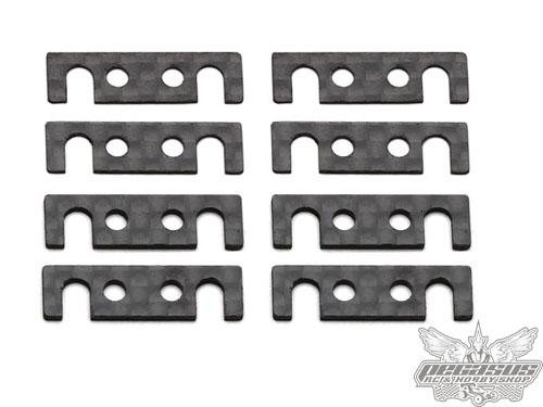 Team Associated Arm Mount Shims - INNER, TC6.2 (8pcs)