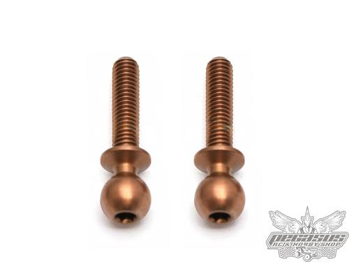 Team Associated FT TiN Heavy-duty Ballstud, 12mm