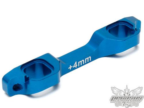 Team Associated Aluminum Arm Mount,+4mm,C,B
