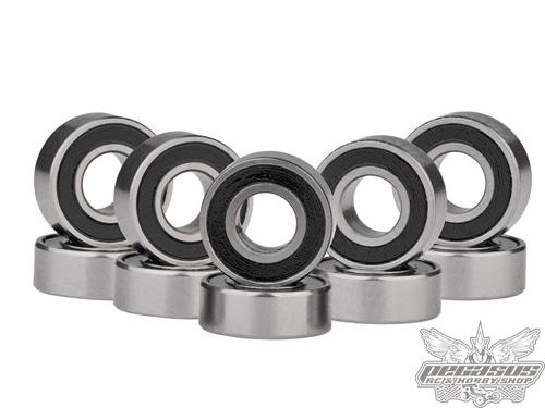 Tourex Ball bearing 5x11x4 with rubber seal - 10 Pcs