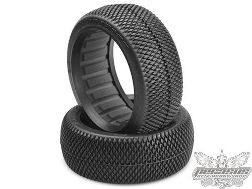JConcepts Diamond Bars 1/8th Buggy Tire, Red compound