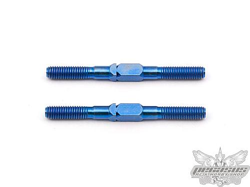 Team Associated FT Blue Titanium Turnbuckles 1.375 Inchi/35mm (2)