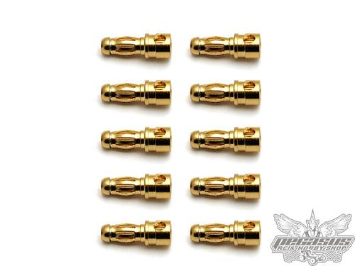 Reedy 3.5mm Connectors (10 Male)