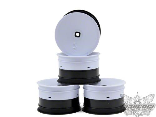JConcepts Inverse B4.1 12mm hex rear wheel (white) 4pc