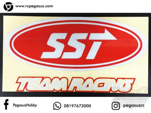 Cutting Sticker SST Team Racing PxL (12.1 x 6.6cm)