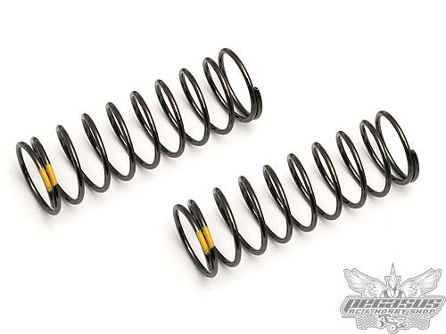 Team Associated 13mm Spring, front, 4.8lb, yellow (FT kit)