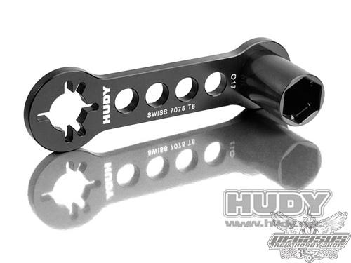 HUDY 1/8 Off-Road Flywheel/Wheel Nut Multi-Tool