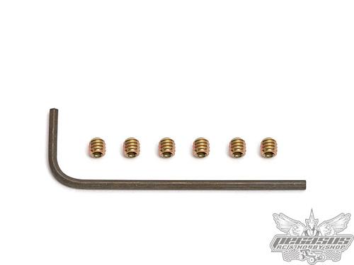 Team Associated 5-40 x 1/8 Set Screw, with wrench