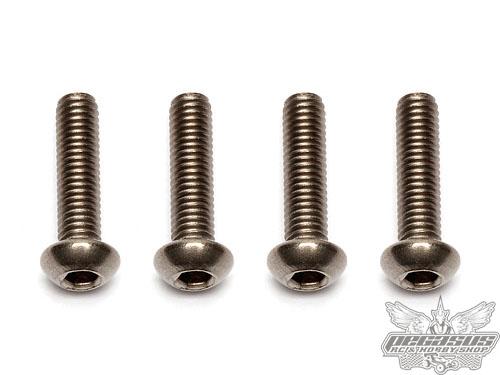Team Associated FT Ti Screws, M3x12 mm BHCS