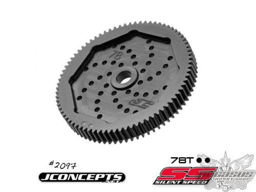 JConcepts - 48 pitch, 78T, Silent Speed Machined Spur Gear