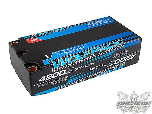 Reedy Wolfpack HV-LiPo 4200mAh 50C 7.6V Shorty