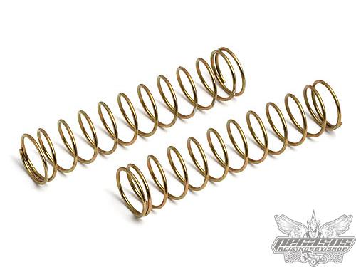 Team Associated Rear Shock Spring, Gold, 2.75 LB (2)