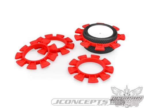 JConcepts Satellite Tire Rubber Bands Red