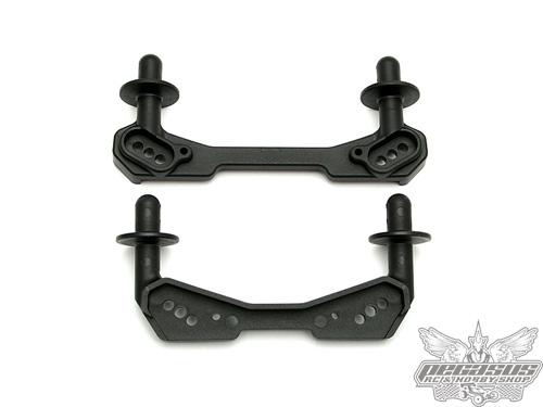 Team Associated Body Mounts, front and rear