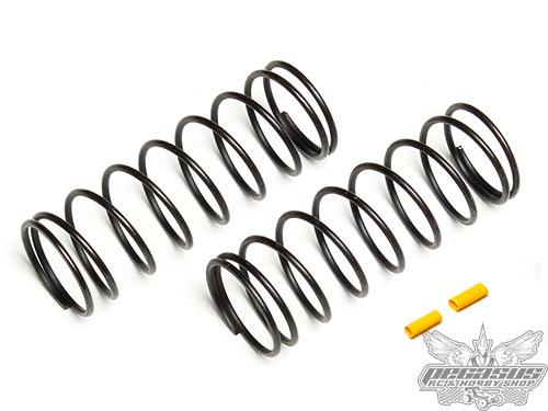 Team Associated RC8B3 Front Springs, yellow, 5.4 lb/in