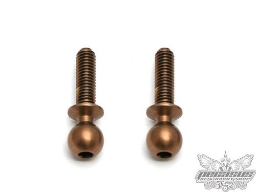 Team Associated FT TiN Heavy-duty Ballstud, 10mm