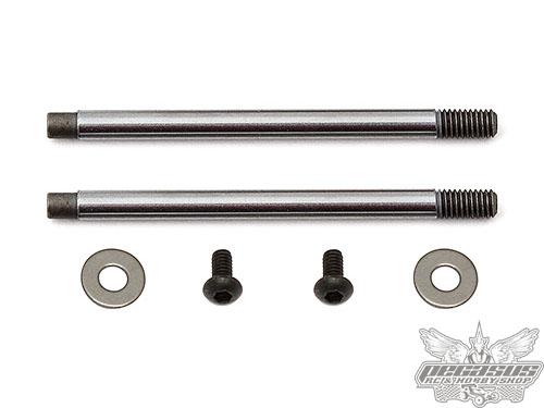 Team Associated FT 3x23 Shock Shaft V2, chrome
