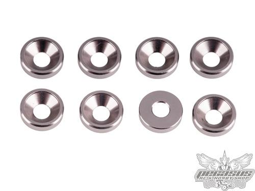 Tourex Aluminium countersink washer 3mm 8PCS/bag